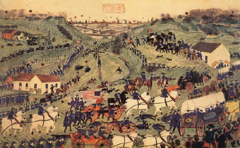 Grant-s First Attack at Vicksburg, unknow artist